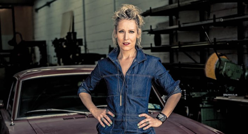 Gabrielle Shelton’s Brooklyn-based metal fabrication shop climbs to new heights.